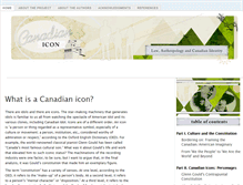 Tablet Screenshot of canadianicon.org